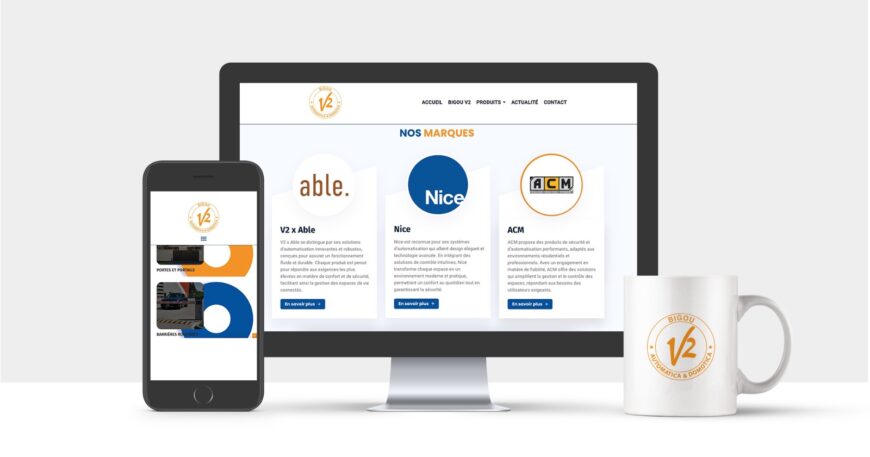 nouveau site web