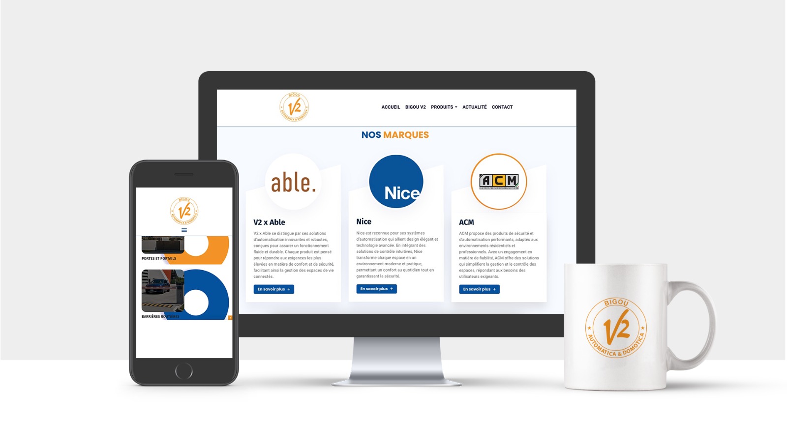 nouveau site web
